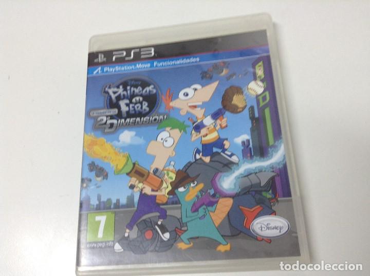 Videojuegos y consolas: PHINEAS Y FERB A TRAVES DE LA 2&ordf; DIMENSION - Foto 1