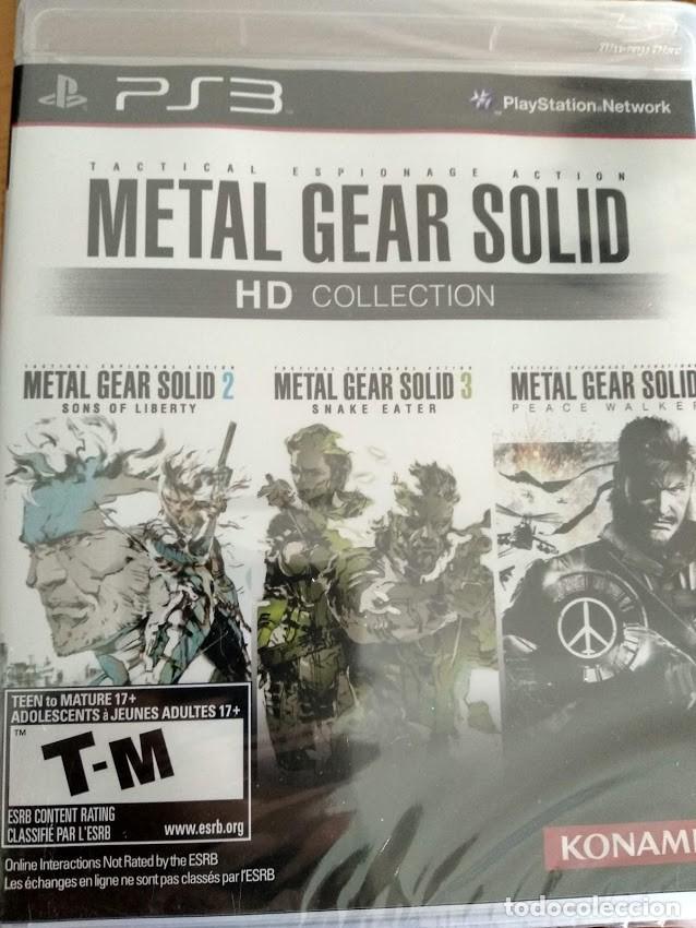 metal gear solid hd collection ps3