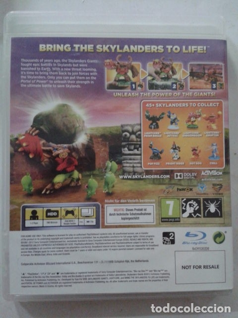 Videojuegos y consolas: Figura Skylanders Giants. PS3 - Foto 2