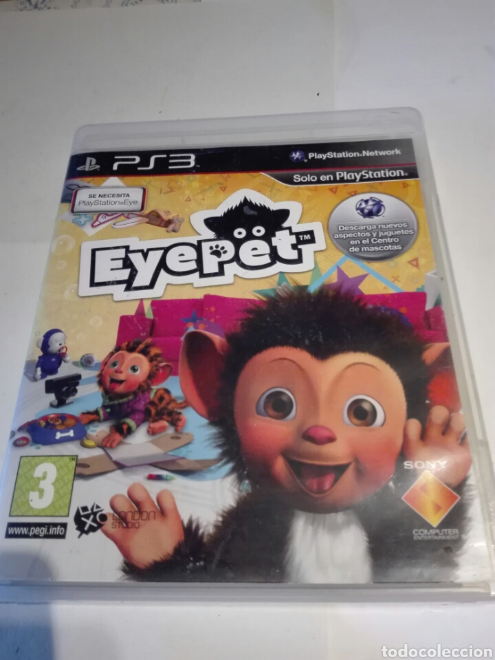 Videojuegos y consolas: JUEGO EYEPET PARA PS3 - Foto 1