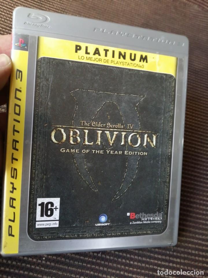 Videojuegos y consolas: Oblivion platinum PS3 - Foto 1