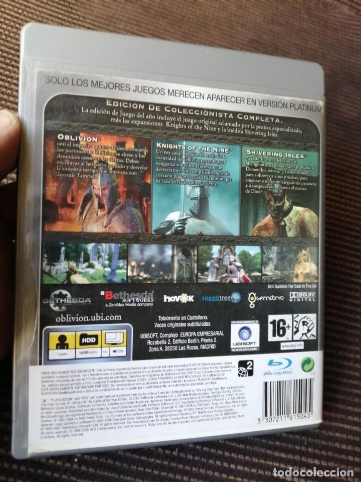 Videojuegos y consolas: Oblivion platinum PS3 - Foto 2