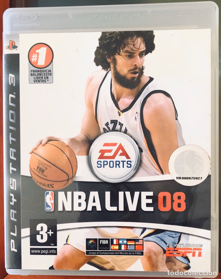 Videojuegos y consolas: PlayStation 3: NBA 2008 - Foto 1