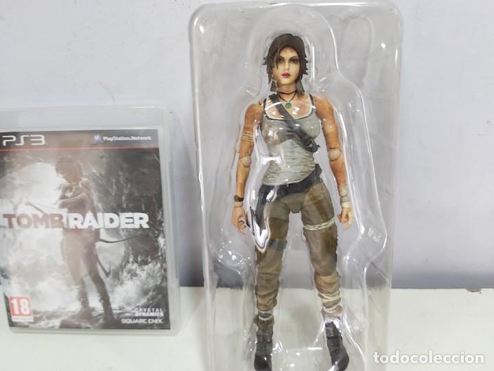 Videojuegos y consolas: JUANO TOM RAIDER + FIGURA PS3 - Foto 2