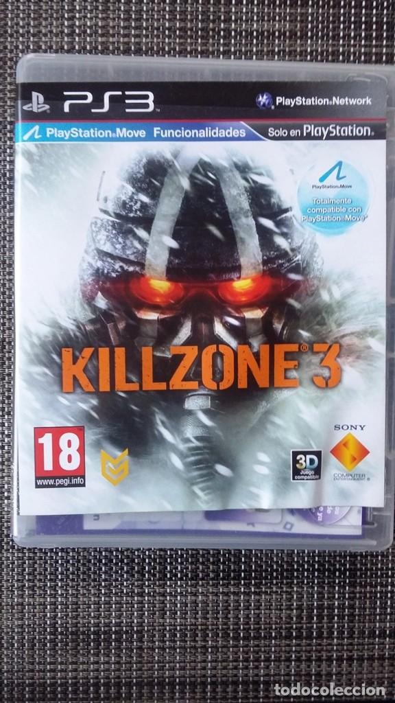 Videojuegos y consolas: KILLZONE 3 PS3. Solo Estuche e Instrucciones - Foto 1