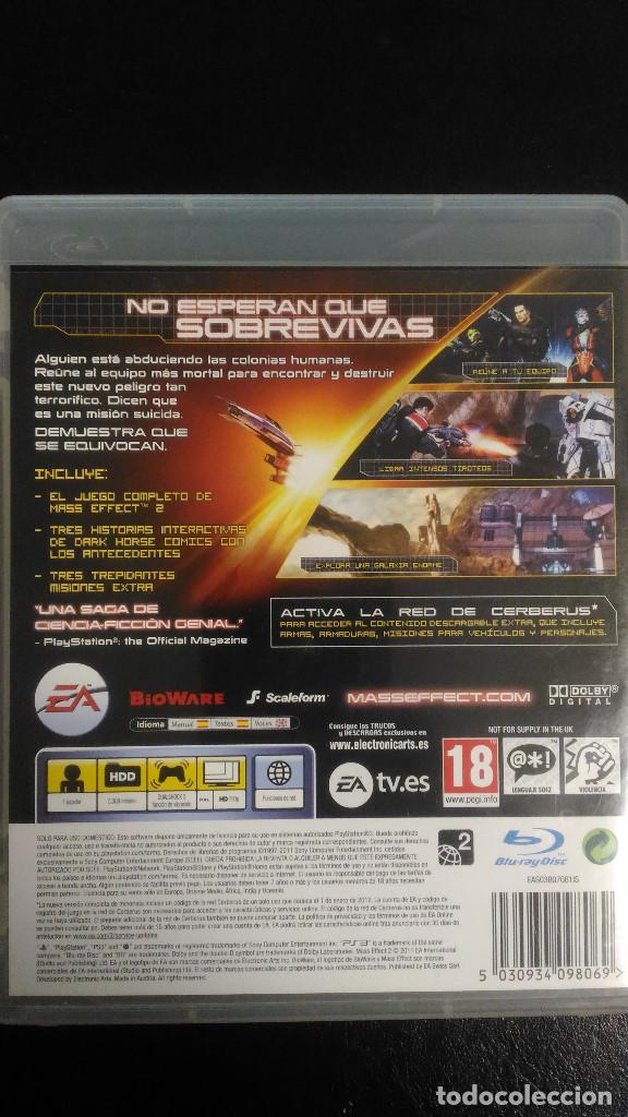 Videojuegos y consolas: Mass Effect 2 y Mass Effect 3 PS3 Playstation 3 PAL ESP - Foto 2