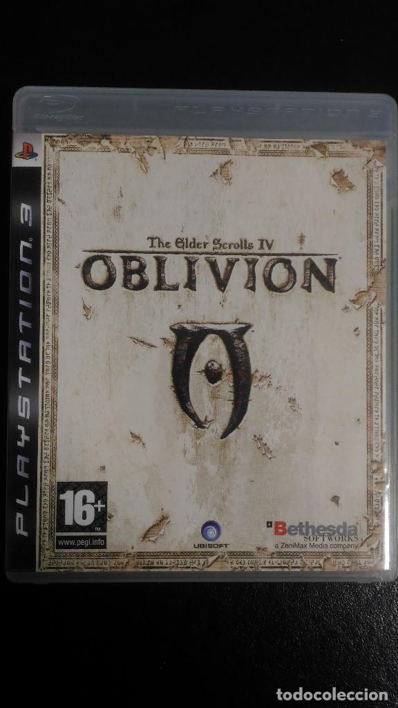 Videojuegos y consolas: Oblivion, The Elder Scrolls IV con mapa, PS3 Playstation 3 PAL ESP - Foto 1