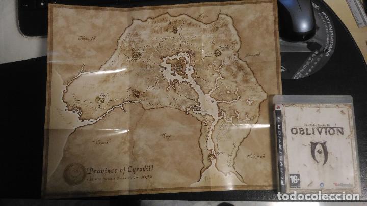 Videojuegos y consolas: Oblivion, The Elder Scrolls IV con mapa, PS3 Playstation 3 PAL ESP - Foto 3