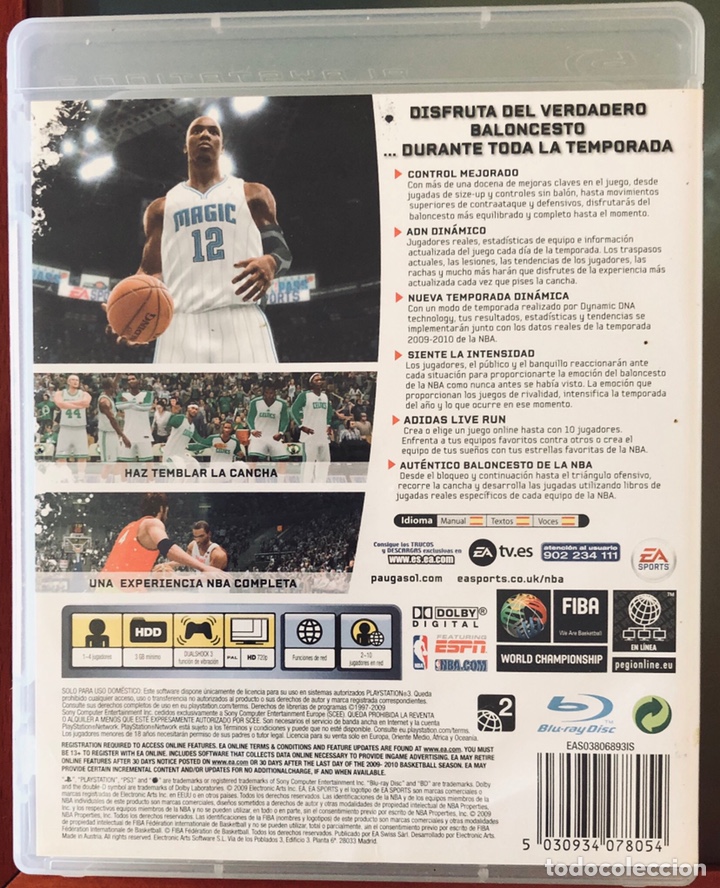 Videojuegos y consolas: PlayStation 3: NBA 2010 - Foto 2