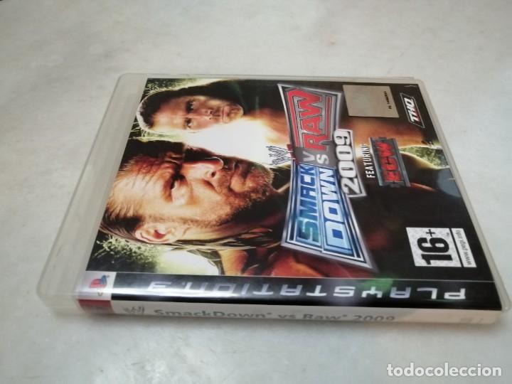 Videojuegos y consolas: JUEGO PS3 SMACK DOWN VS RAW 2009 - Foto 4