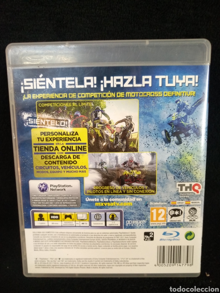 Videojuegos y consolas: PS3, MX vs ATV alive - Foto 2