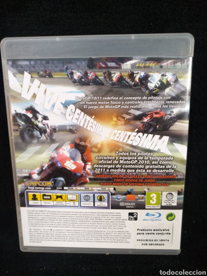 Videojuegos y consolas: Ps3, Moto Gp 10/11 - Foto 2