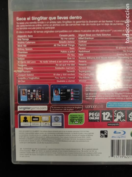 Videojuegos y consolas: Singstar - Playstation 3 PS3 - PAL ESP - Foto 2