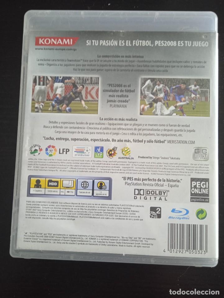 Videojuegos y consolas: PRO EVOLUTION SOCCER 2008 PlayStation 3 - Foto 3