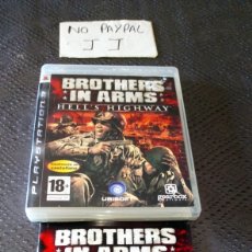 Videojuegos y Consolas: PS3 PLAYSTATION 3 BROTHERS IN ARMS HELLS HIGHWAY UBISOF. Lote 266226293