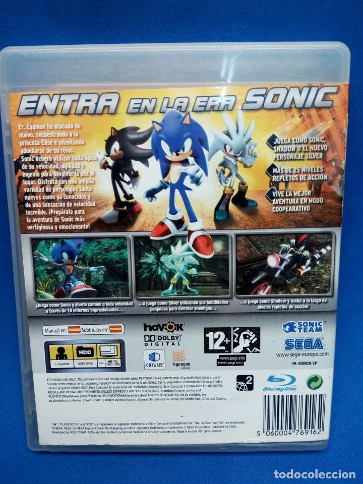 Videojuegos y consolas: SONIC THE HEDGEHOG de PS3 - Foto 2