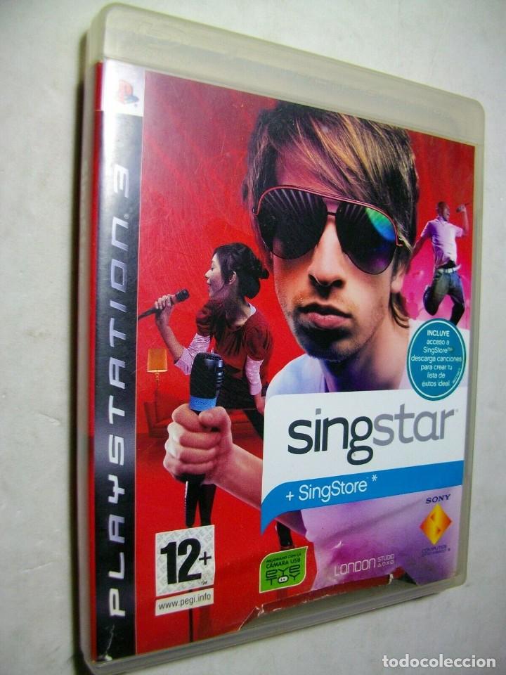 Videojuegos y consolas: SINGSTAR para LA SONY PS3 - Foto 1