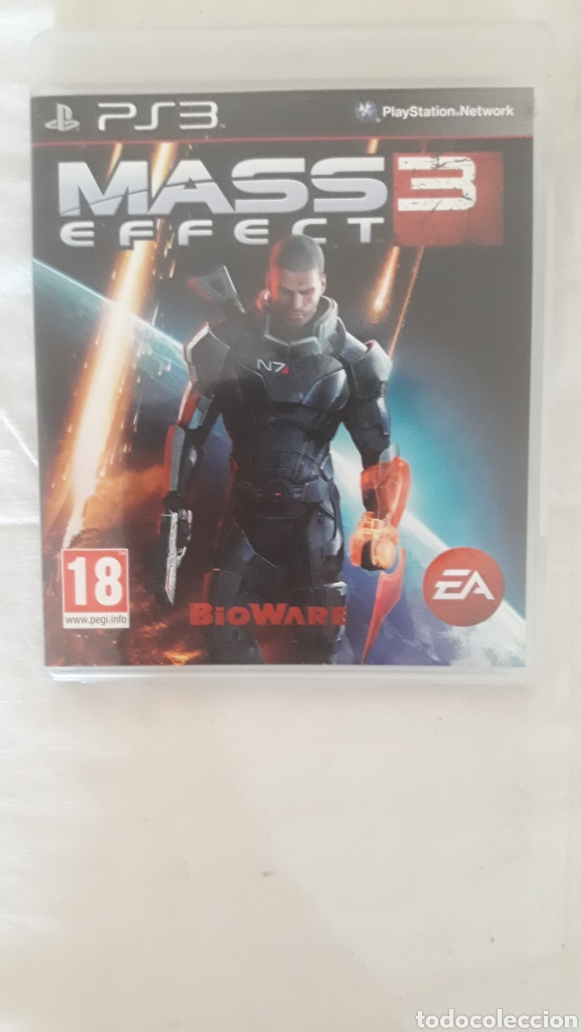 Videojuegos y consolas: MASS EFFECT 3 PS3 PAL ESP - Foto 1