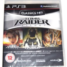 Videojuegos y Consolas: JUEGO THE TOMB RAIDER TRILOGY HD PLAYSTATION 3 PS3 NUEVO PRECINTADO. Lote 322457463