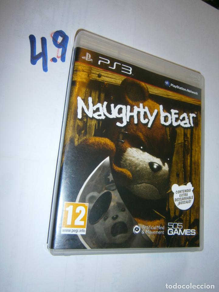 Videojuegos y consolas: JUEGO PS3 NAUGHTY BEAR - Foto 1