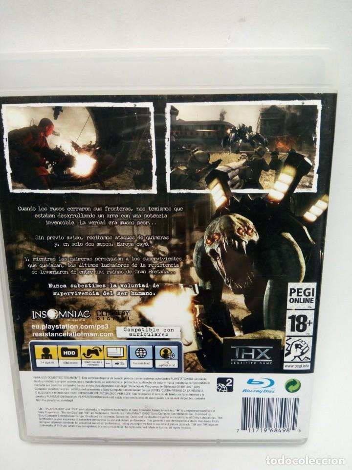 Videojuegos y consolas: RESITANCE FALL of MAN de SONY PS3 - Foto 2