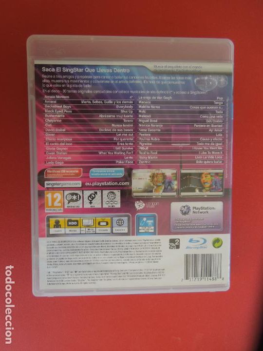 Videojuegos y consolas: SINGSTAR + DANCE , PS3 PLAYSTASTION MOVE - Foto 3
