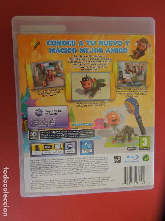 Videojuegos y consolas: EYE PET MOVE EDITION PS3 - PLAY STATION MOVE - Foto 3