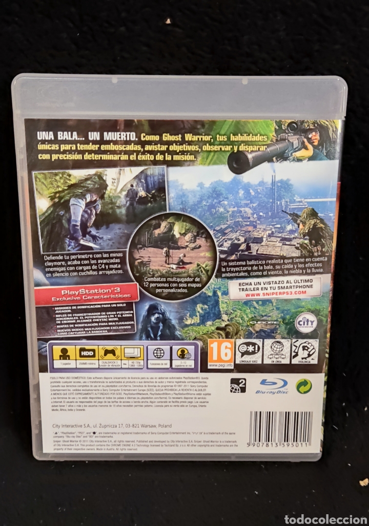 Videojuegos y consolas: PS3, Sniper Ghost Warrior. - Foto 3