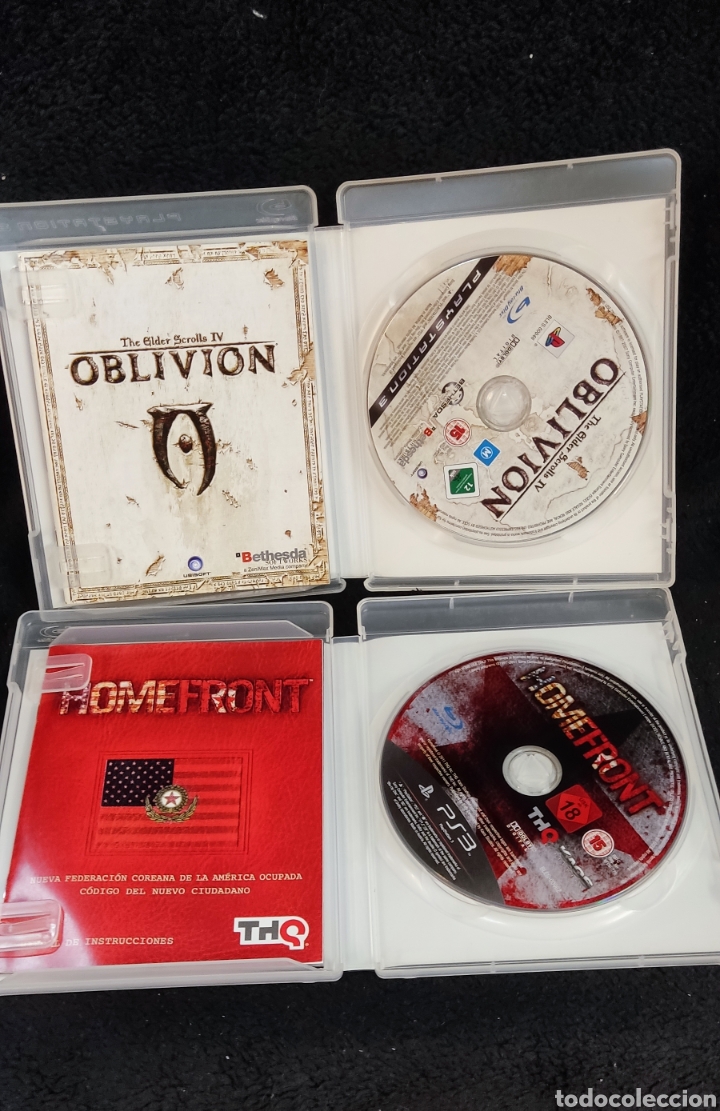 Videojuegos y consolas: pack PS3 + 6 juegos. Funciona, no contiene los cables - Foto 8