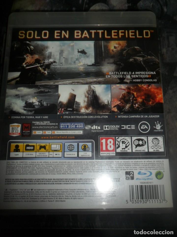 Videojuegos y consolas: 652- Juego PS3 Bttlefield 4 DICE-Ea games - Foto 2