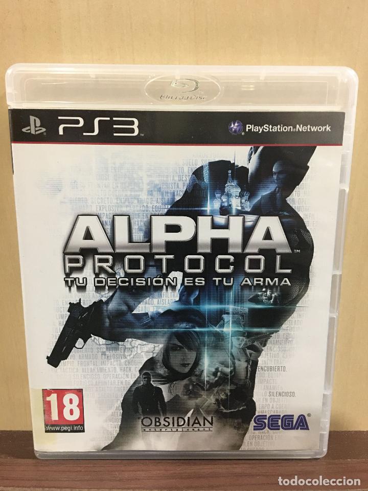 Videojuegos y consolas: Alpha Protocol - PS3 (2&ordf; Mano - Bueno) - Foto 1
