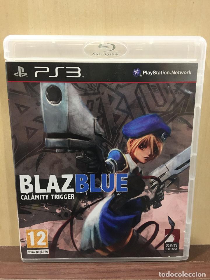 Videojuegos y consolas: Blaz Blue: Calamity Trigger - PS3 (2&ordf; Mano - Bueno) - Foto 1