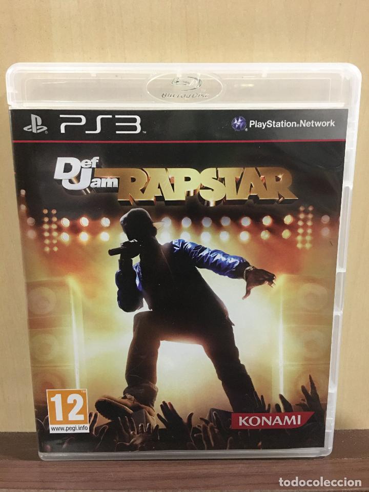 Videojuegos y consolas: Def Jam Rapstar - PS3 (2&ordf; Mano - Bueno) - Foto 1