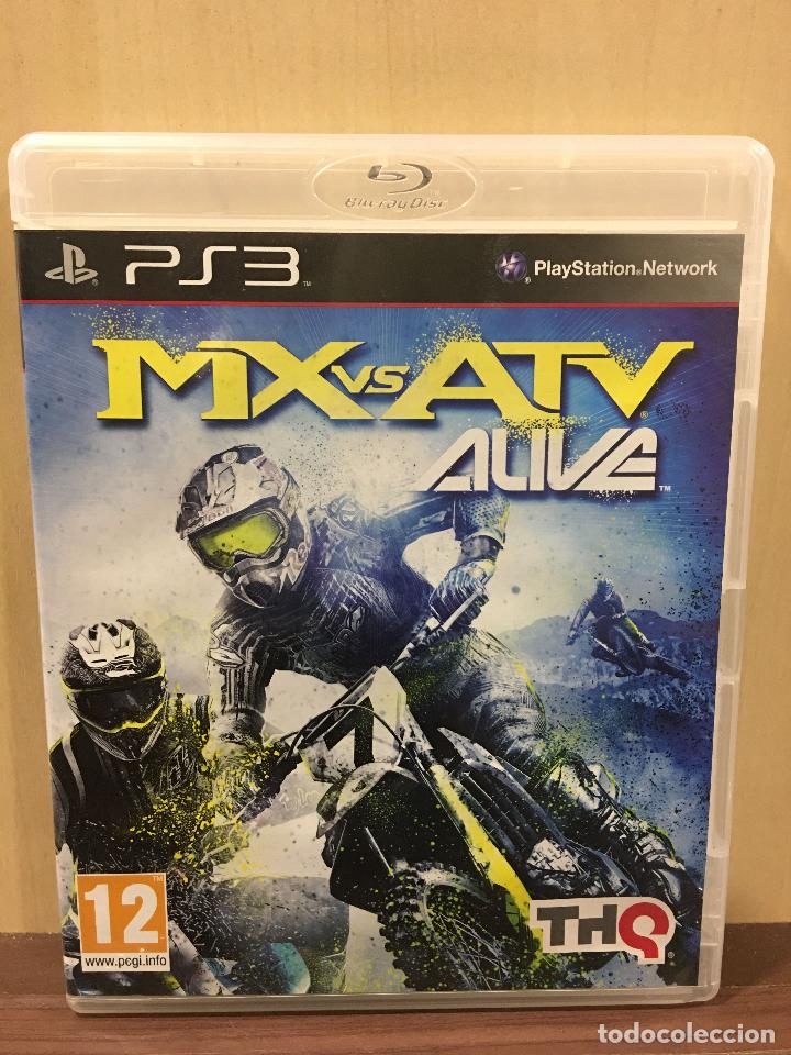 Videojuegos y consolas: MX vs ATV Alive - PS3 (2&ordf; Mano - Bueno) - Foto 1