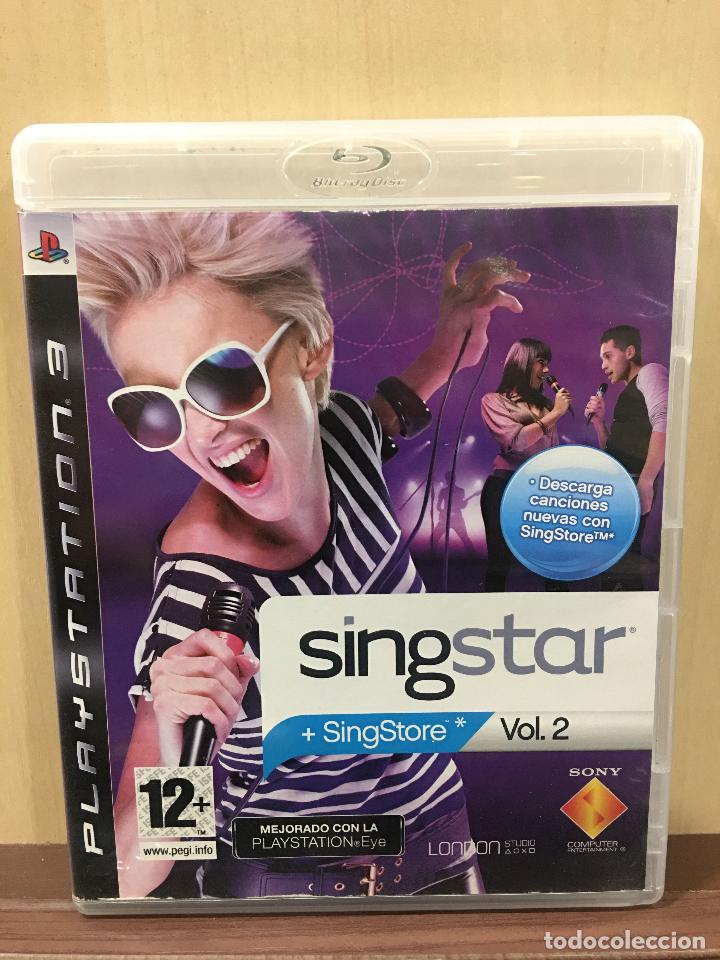 Videojuegos y consolas: Singstar Vol, 2 - PS3 (2&ordf; Mano - Bueno) - Foto 1