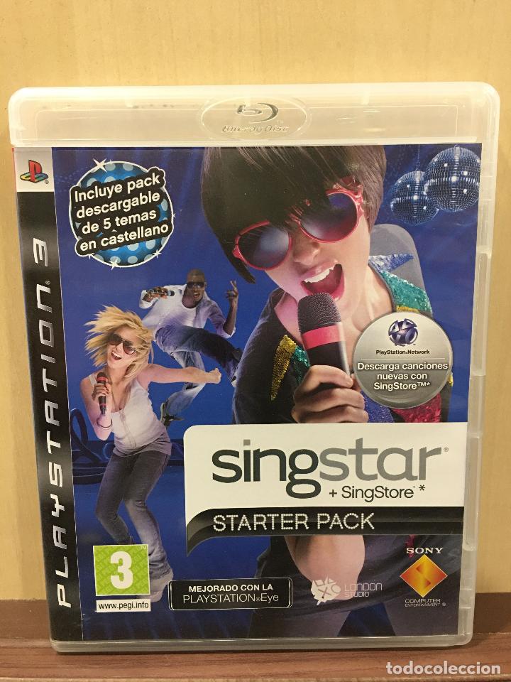 Videojuegos y consolas: Singstar Starter Pack - PS3 (2&ordf; Mano - Bueno) - Foto 1