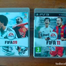 Videojuegos y Consolas: FIFA 09 + FIFA 11 VIDEOJUEGOS DE PLAY STATION 3. Lote 291037808