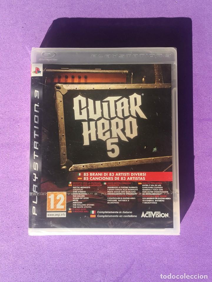 Videojuegos y consolas: Guitar Hero 5 PRECINTADO PS3 - Foto 1