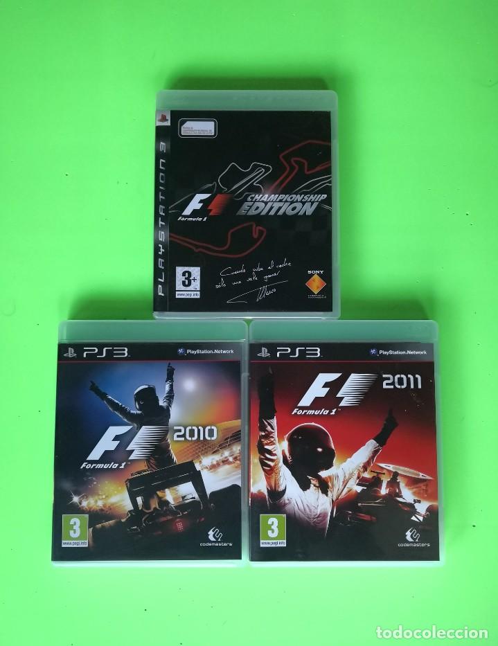 Videojuegos y consolas: PACK FORMULA 1 FORMULA ONE F1 PS3 - Foto 1