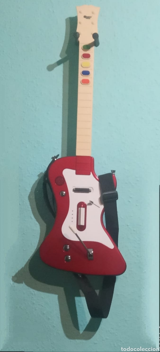 Videojuegos y consolas: Guitarra PS2/PS3 sin receptor - Foto 1