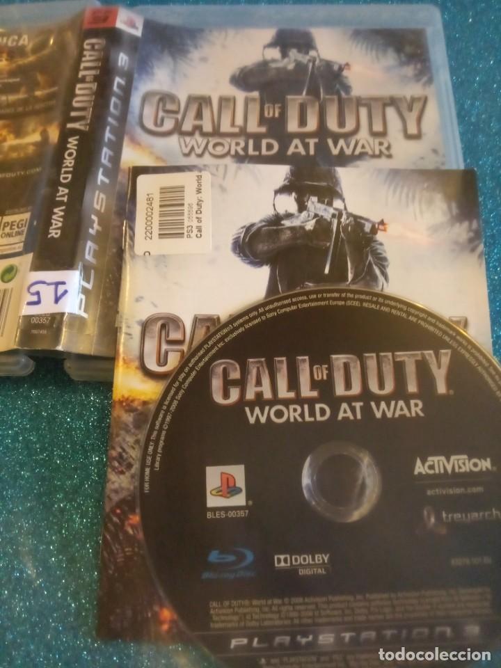 Videojuegos y consolas: Juego PS3 world at war - Foto 1