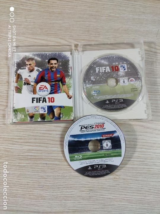 Videojuegos y consolas: FIFA 10 + PES 2010 PARA PS3 - Foto 2