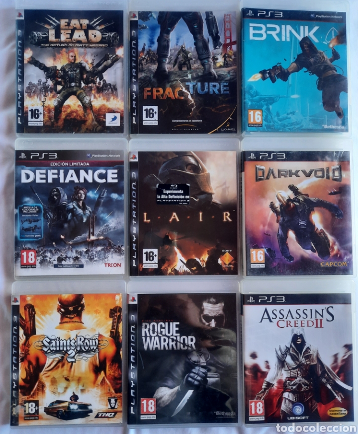 Comprar 5 juegos PS3 | ENEBA
