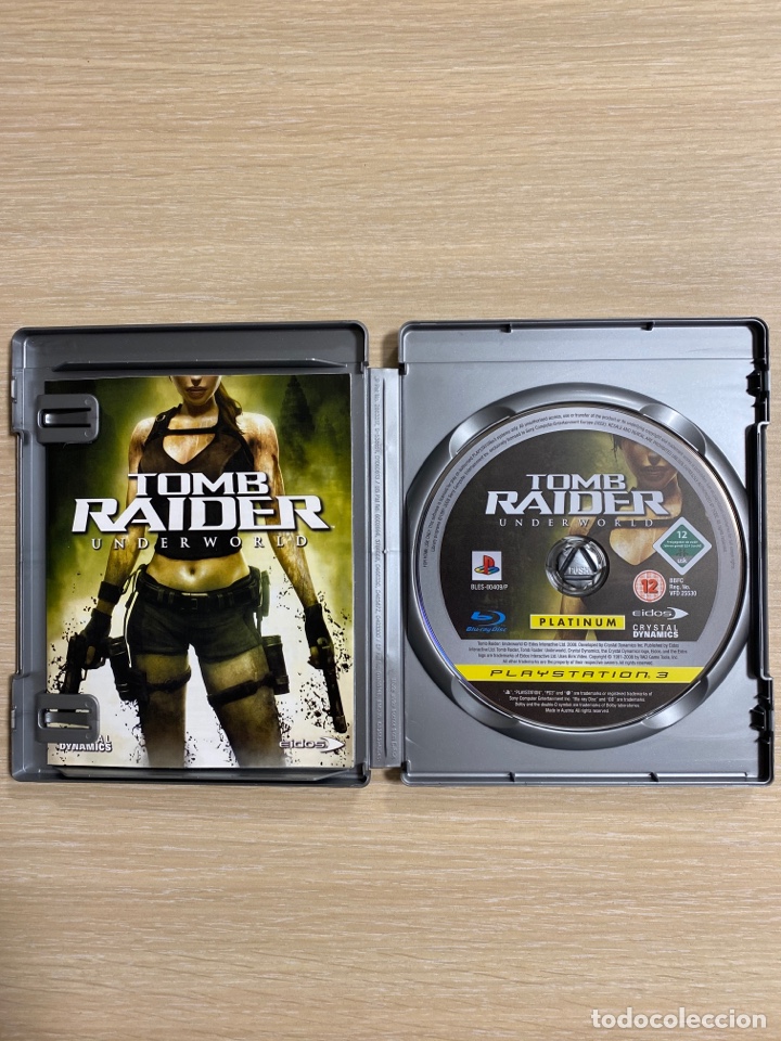 Videojuegos y consolas: Juego PS3 TOMB RAIDER UNDERWORLD Versi&oacute;n PLATINUM - Foto 3