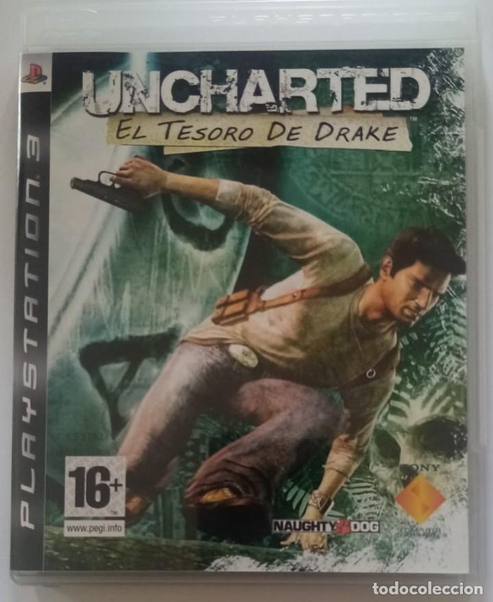 Videojuegos y consolas: UNCHARTED EL TESORO DE DRAKE - Foto 1
