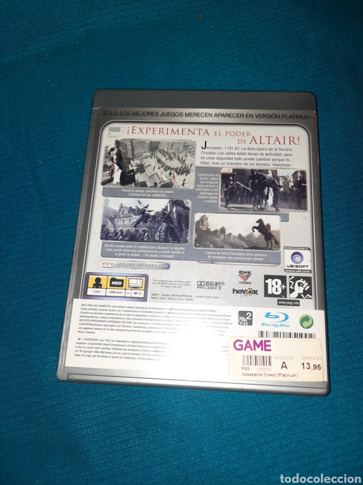 Videojuegos y consolas: PS3 ASSASSINS CREED PLATINUM - Foto 2