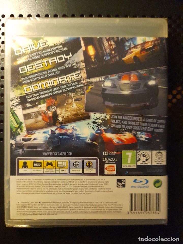 Videojuegos y consolas: Ridge Racer Unbounded. Precintado. - Foto 2