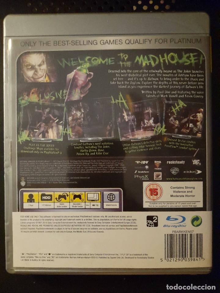 Videojuegos y consolas: Batman: Arkham asylum. - Foto 2
