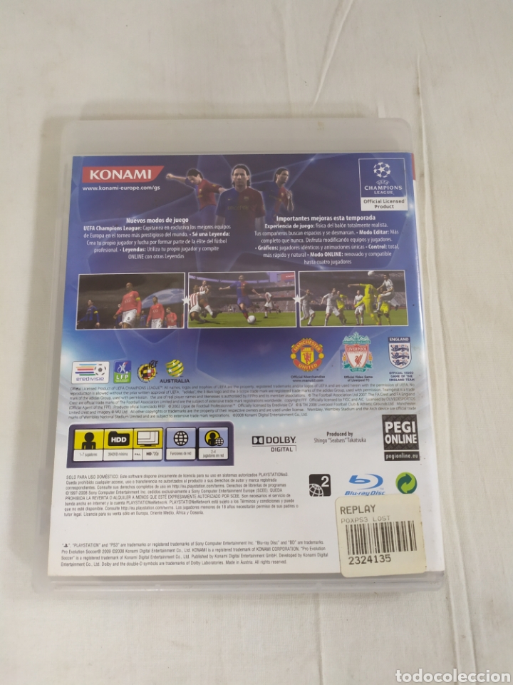 Videojuegos y consolas: PES 2009 PS3 - Foto 2