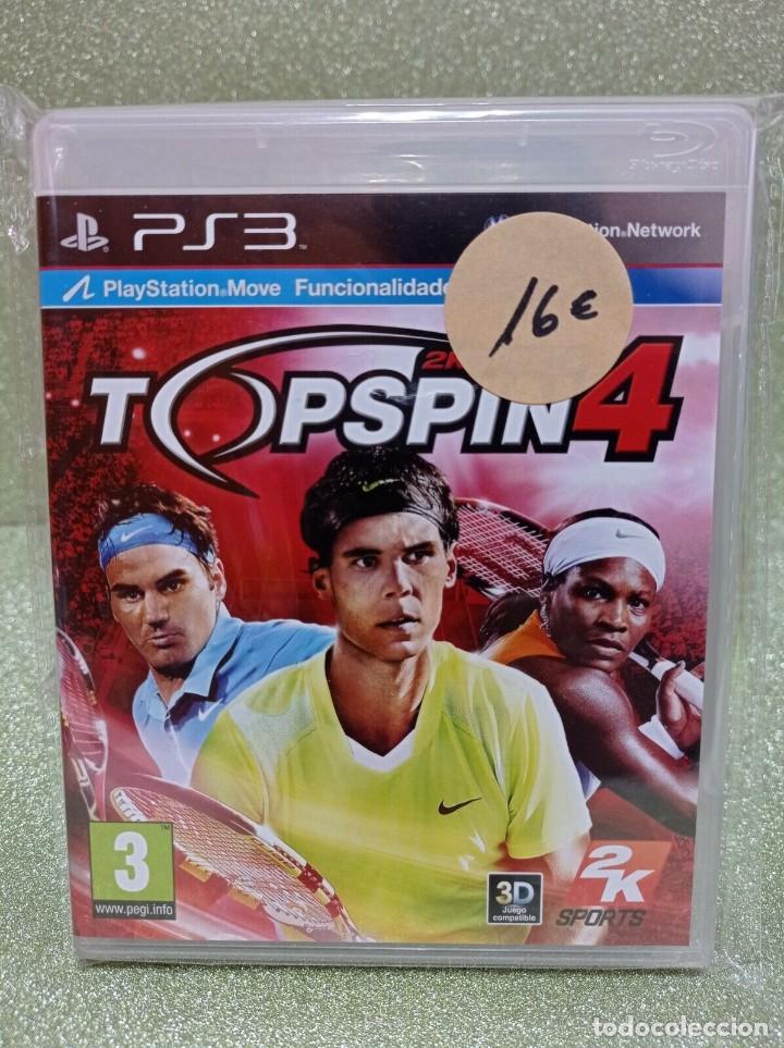 Videojuegos y consolas: JUEGO PLAY STATION 3 TOPSPIN 4 - Foto 1
